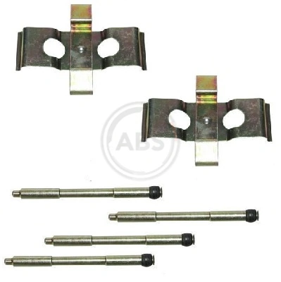 Accessory Kit, disc brake pad 1296Q