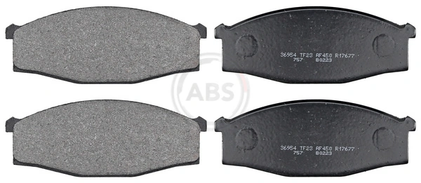 Brake Pad Set, disc brake 36954