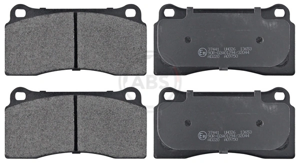 Brake Pad Set, disc brake 37441