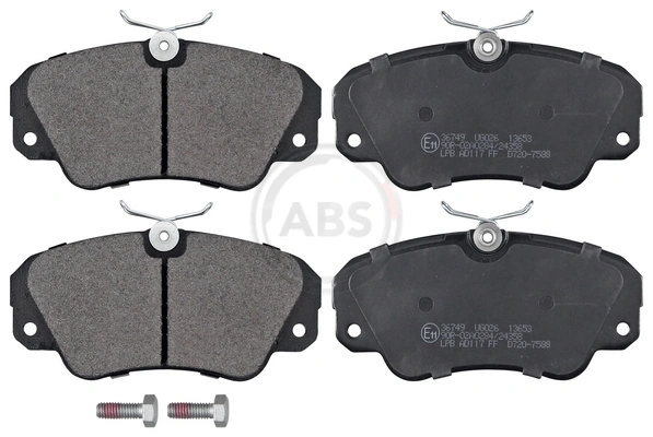Brake Pad Set, disc brake 36749