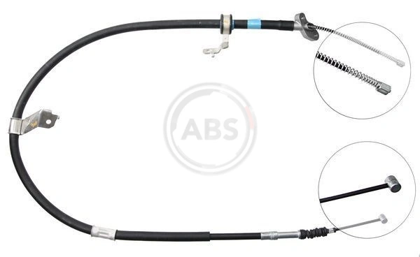 Cable Pull, parking brake K19337