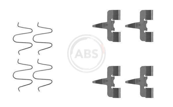 Accessory Kit, disc brake pad 1207Q
