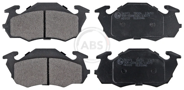 Brake Pad Set, disc brake 36971