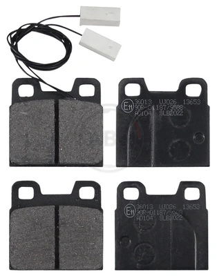 Brake Pad Set, disc brake 36013
