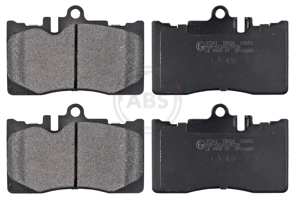 Brake Pad Set, disc brake 37261