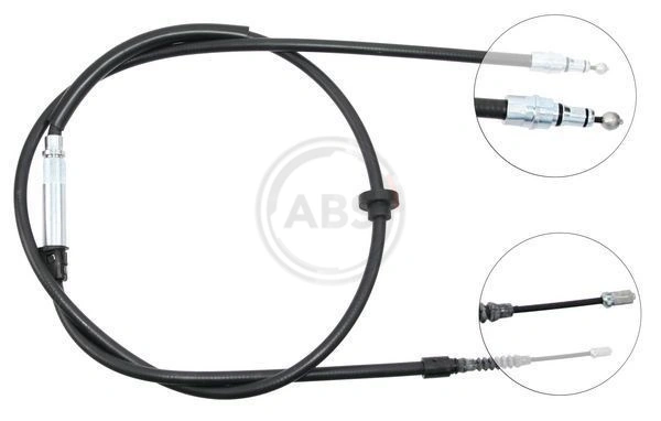 Cable Pull, parking brake K12876