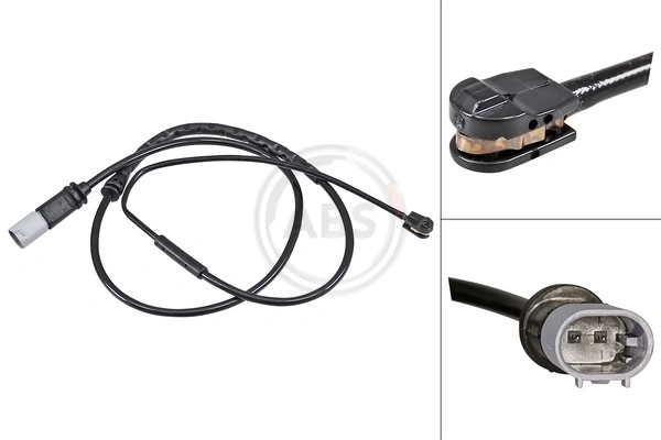 Warning Contact, brake pad wear 39688