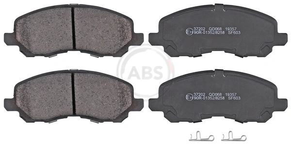 Brake Pad Set, disc brake 37202