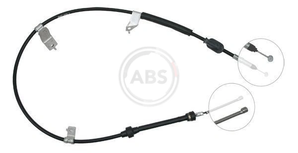 Cable Pull, parking brake K13847