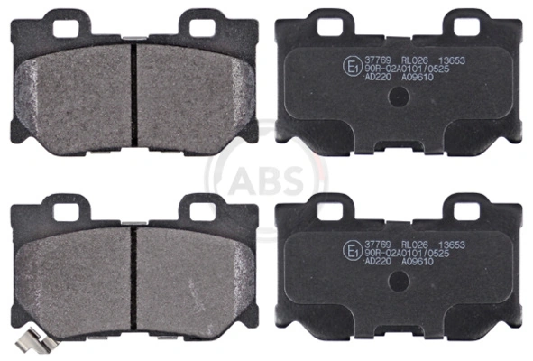 Brake Pad Set, disc brake 37769