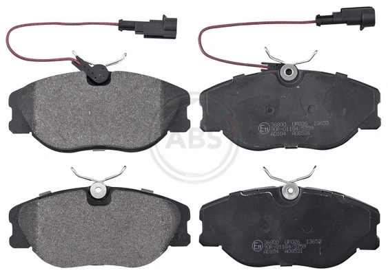 Brake Pad Set, disc brake 36800
