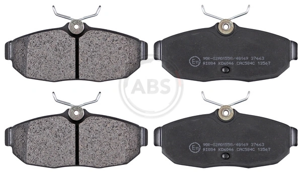 Brake Pad Set, disc brake 37663