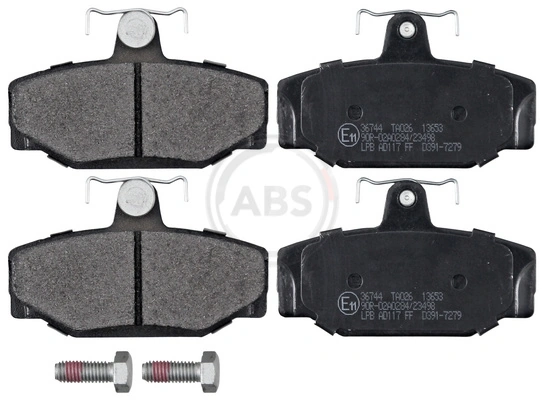 Brake Pad Set, disc brake 36744