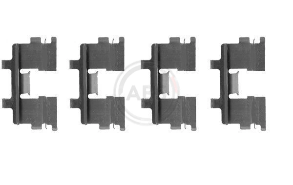 Accessory Kit, disc brake pad 1015Q