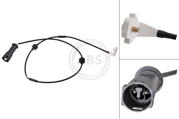 Warning Contact, brake pad wear 39532