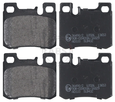Brake Pad Set, disc brake 36498/2