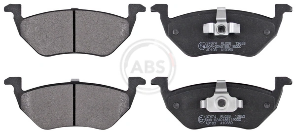 Brake Pad Set, disc brake 37674