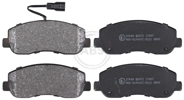 Brake Pad Set, disc brake 37848