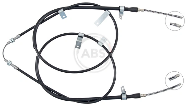 Cable Pull, parking brake K12445