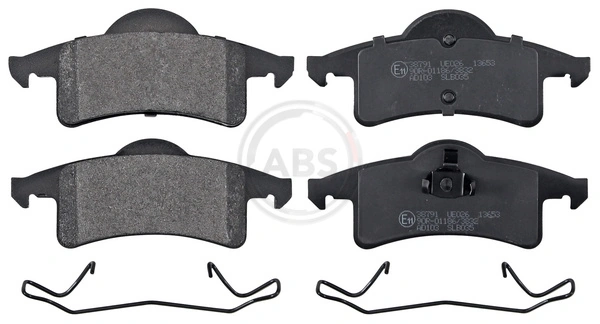 Brake Pad Set, disc brake 38791