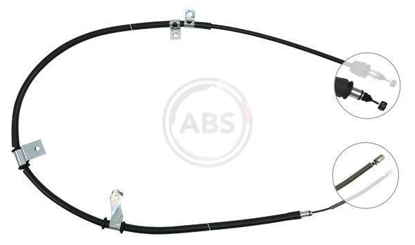 Cable Pull, parking brake K19047