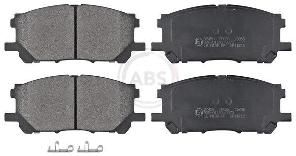 Brake Pad Set, disc brake 37458