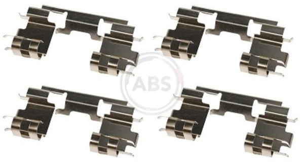 Accessory Kit, disc brake pad 1670Q