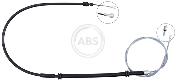 Cable Pull, parking brake K14199