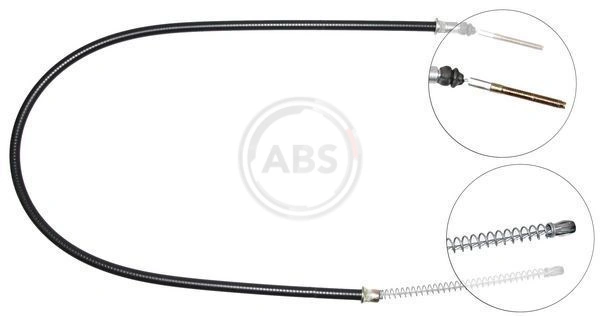 Cable Pull, parking brake K12598