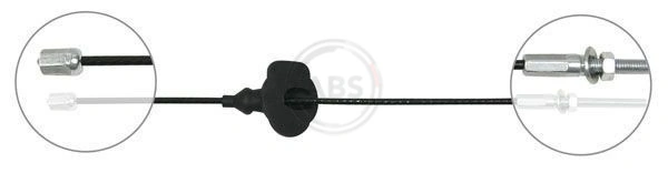 Cable Pull, parking brake K17431