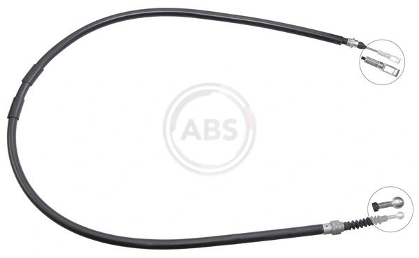 Cable Pull, parking brake K17556