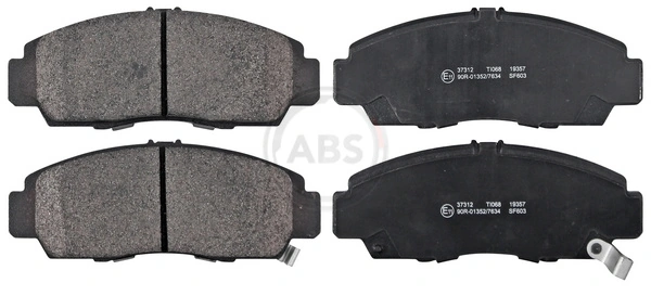 Brake Pad Set, disc brake 37312
