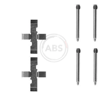 Accessory Kit, disc brake pad 1101Q