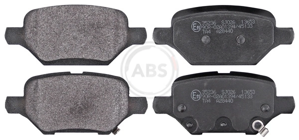 Brake Pad Set, disc brake 35236