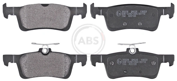 Brake Pad Set, disc brake 35028