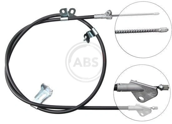 Cable Pull, parking brake K19517