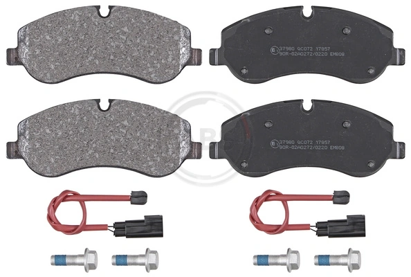 Brake Pad Set, disc brake 37980