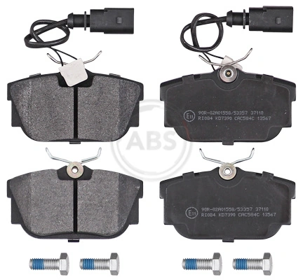 Brake Pad Set, disc brake 37110