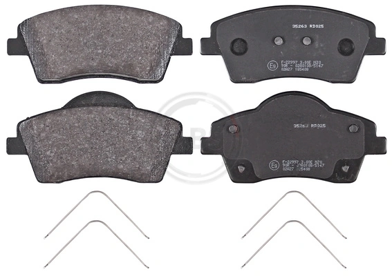 Brake Pad Set, disc brake 35263