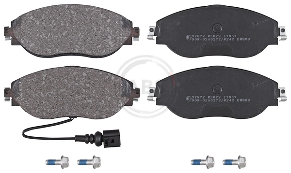Brake Pad Set, disc brake 37872