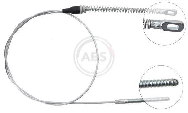 Cable Pull, parking brake K15458