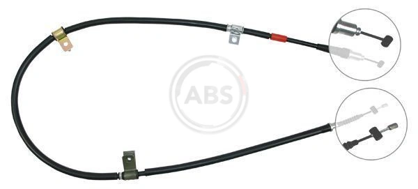 Cable Pull, parking brake K19147