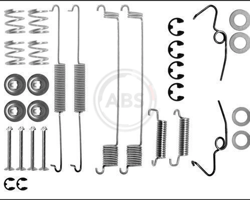 Accessory Kit, brake shoes 0641Q