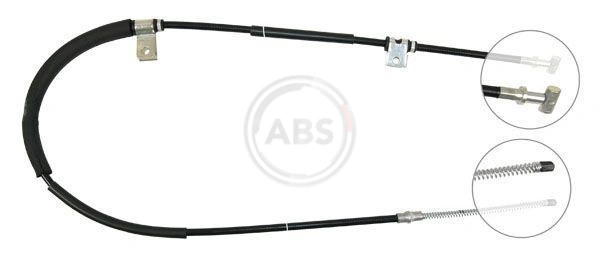 Cable Pull, parking brake K19677