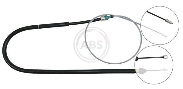 Cable Pull, parking brake K12976