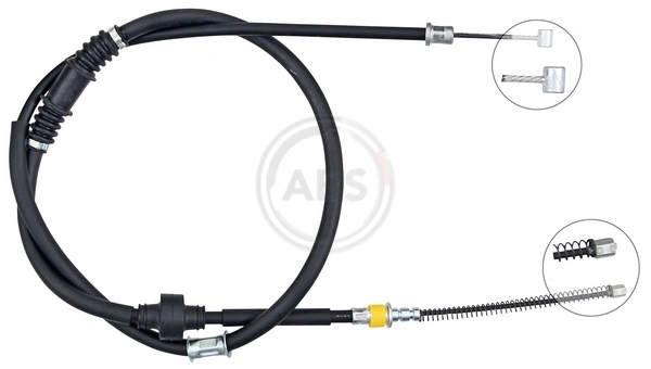 Cable Pull, parking brake K10223