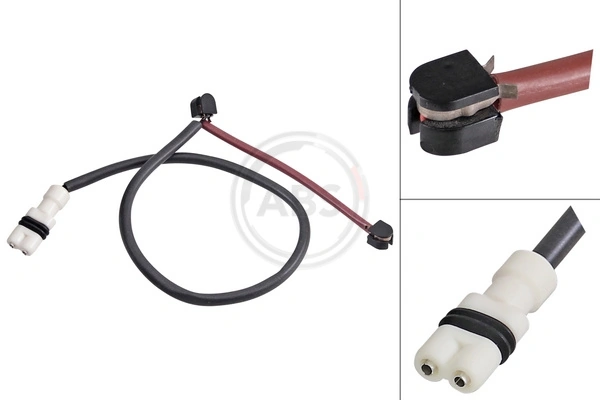 Warning Contact, brake pad wear 39543