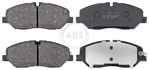 Brake Pad Set, disc brake 35166