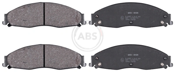 Brake Pad Set, disc brake 38921