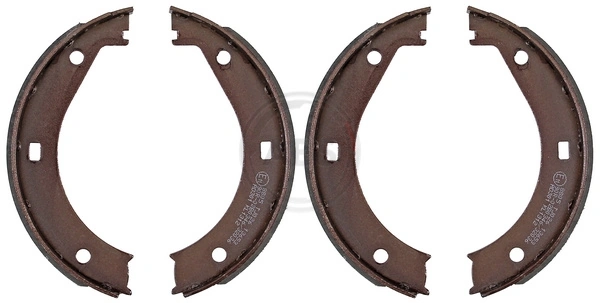 Brake Shoe Set, parking brake 8805